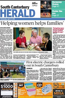 South Canterbury Herald - April 27th 2016
