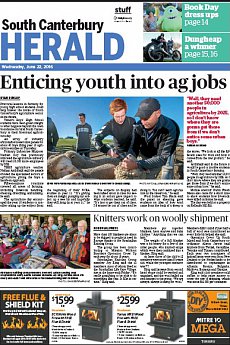 South Canterbury Herald - June 22nd 2016