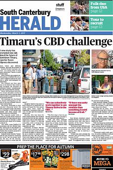 South Canterbury Herald - March 1st 2017