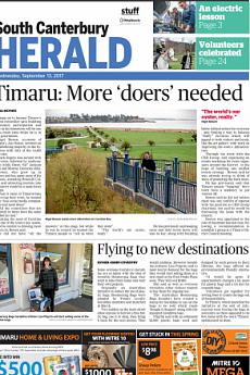 South Canterbury Herald - September 13th 2017