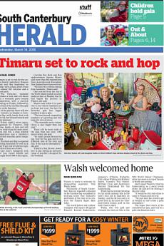 South Canterbury Herald - March 14th 2018